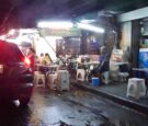 Bangkok la pluie la nuit