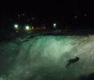 Chute du Rhin de Nuit