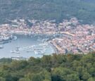 Vela Luka vu du haut